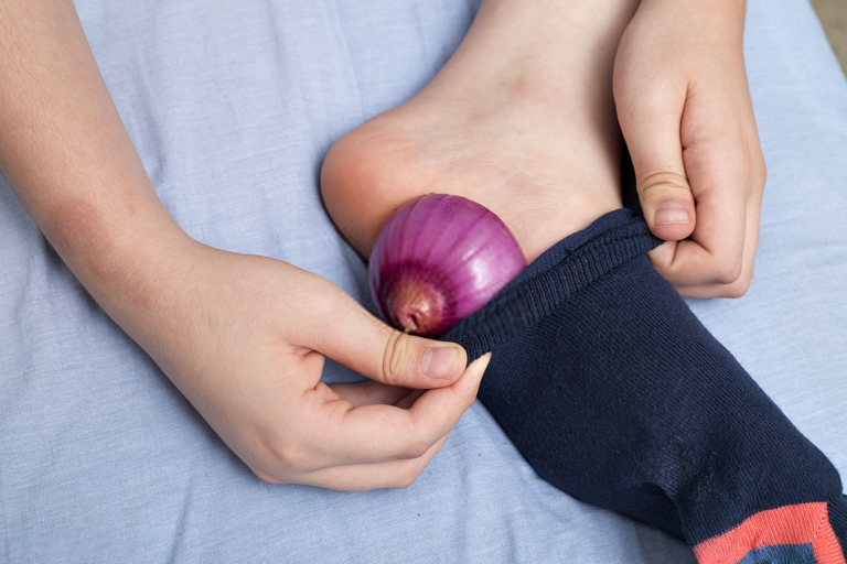 This Is Why Putting an Onion in Your Sock Can Do Wonders